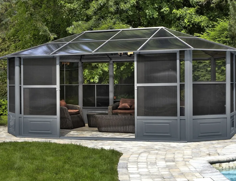 Оригинальная дачная беседка: 7 стильных идей - изображение 5 Оригинальная дачная беседка: 7 стильных идей - изображение 5