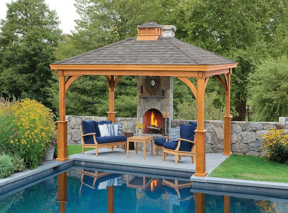 Оригинальная дачная беседка: 7 стильных идей - изображение 1 Оригинальная дачная беседка: 7 стильных идей - изображение 1